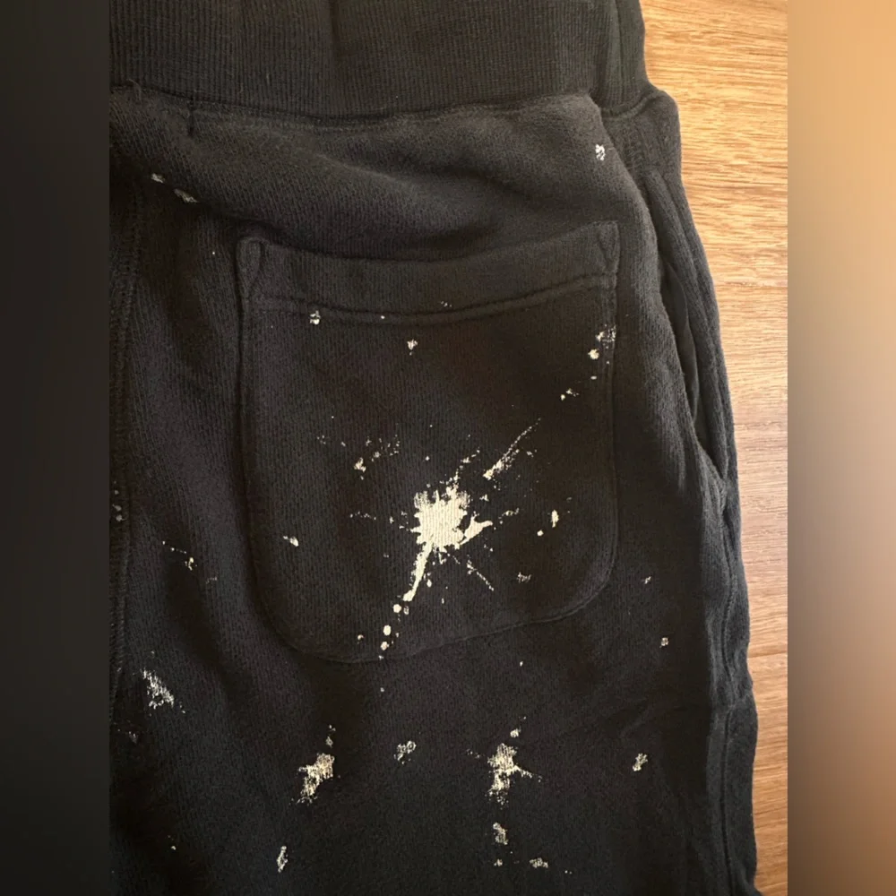 R13 Black Articulated Knee Sweatpants Size 25 - Picture 7 of 10